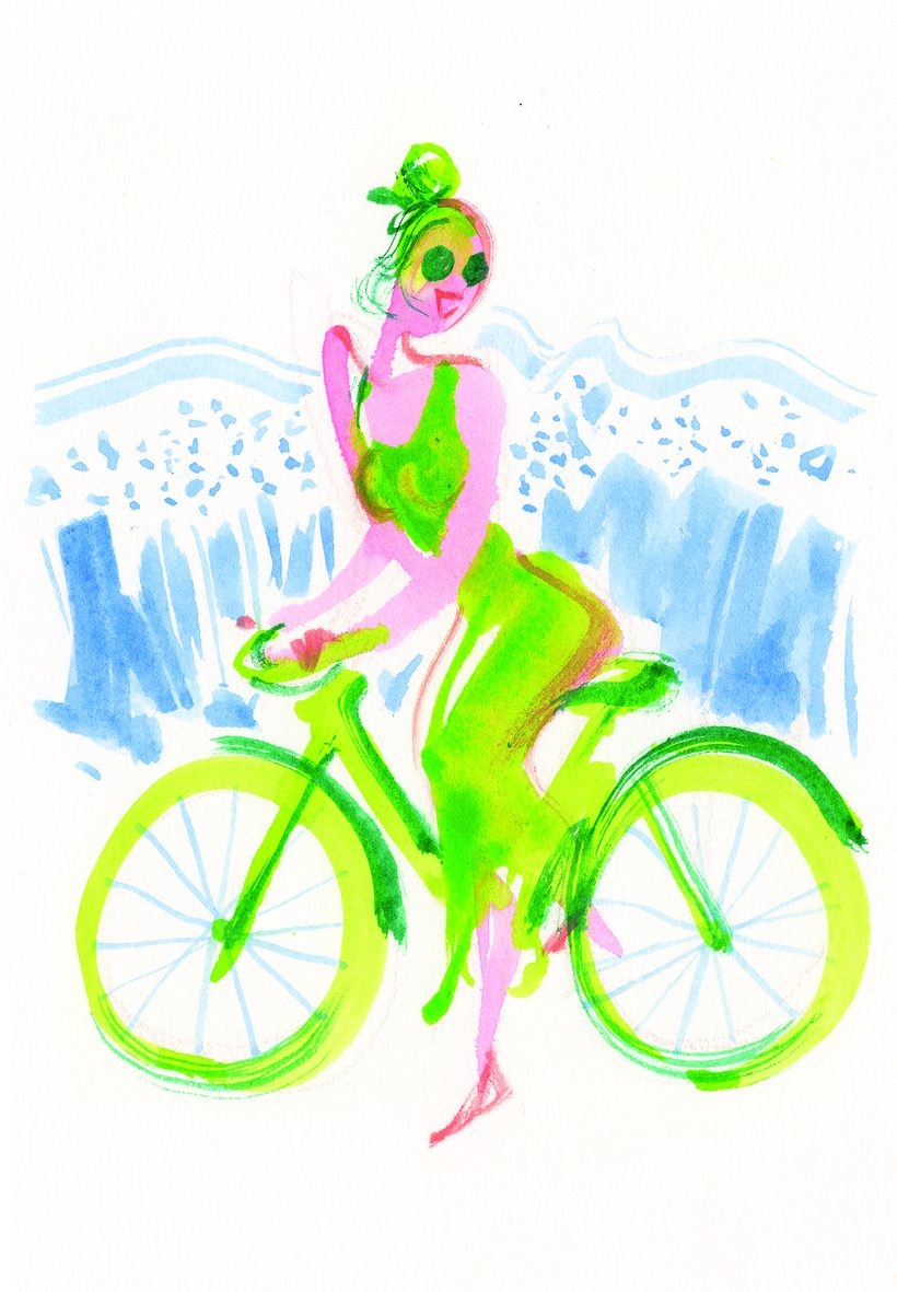Porcelain Beauty, a watercolour illustration by Lihuà from the Daydreams collection.