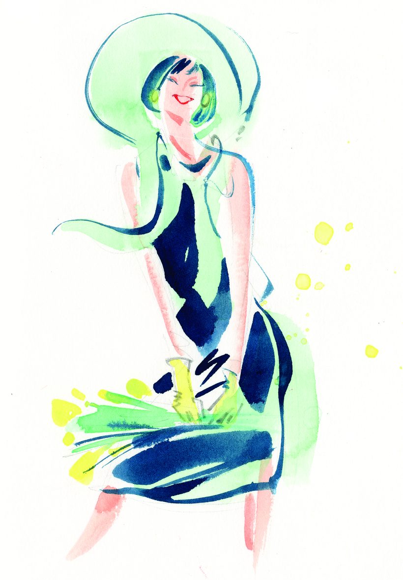 Wouldn't it be Nice, a watercolour illustration by Lihuà from the Daydreams collection.