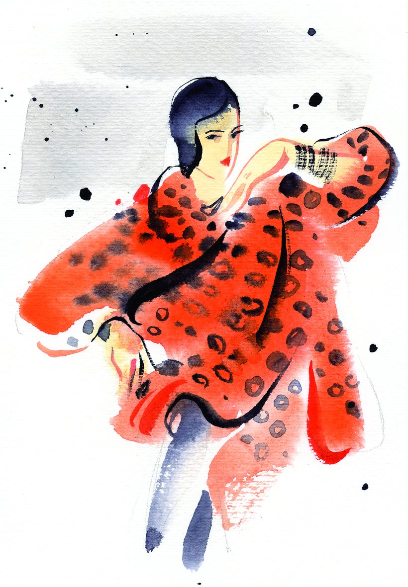 Jagger, a watercolour illustration by Lihuà from the Daydreams collection.