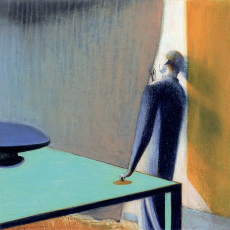 Lorenzo Mattotti illustration, Dietro la Tenda, 2019.